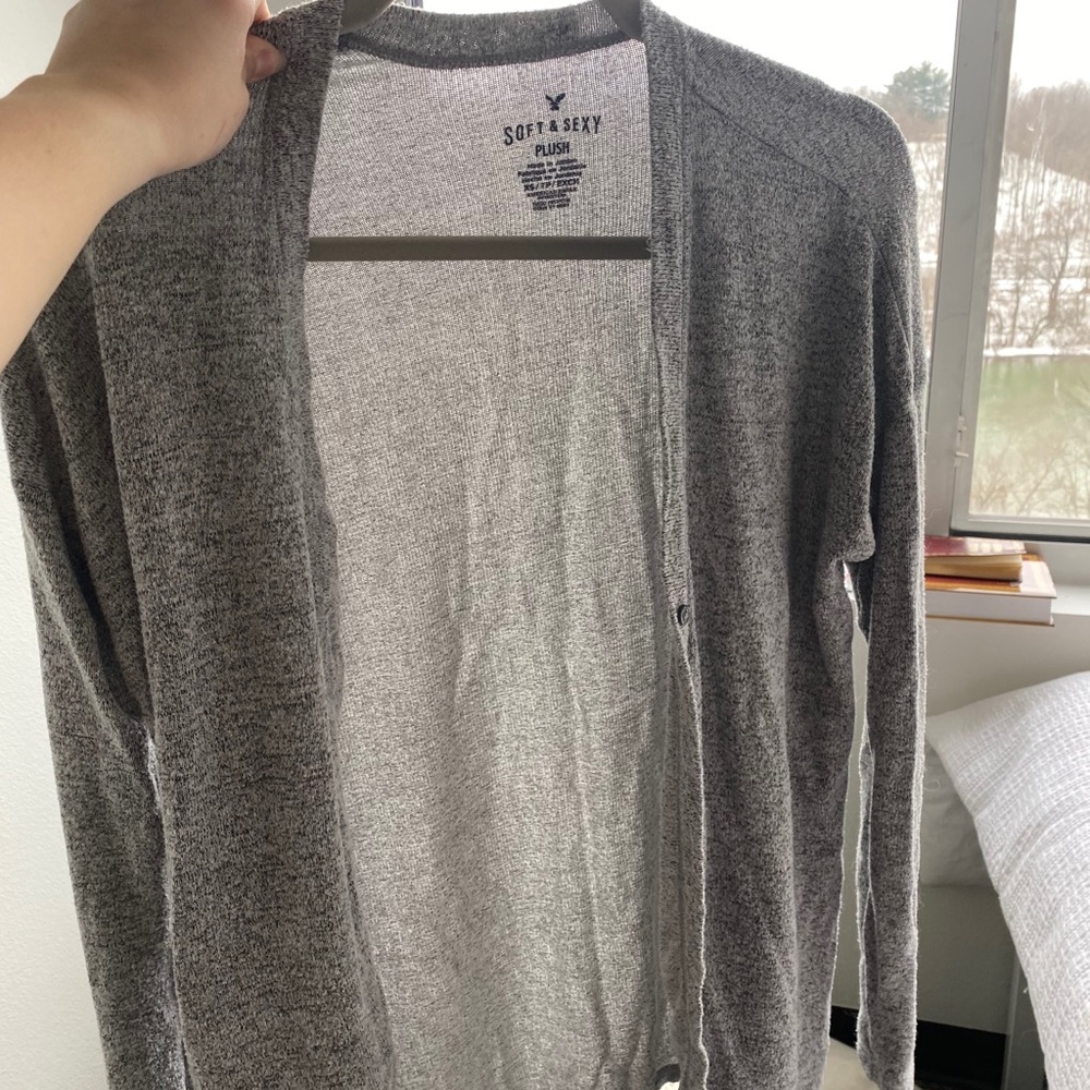 American Eagle Soft and Sexy Plush Cardigan